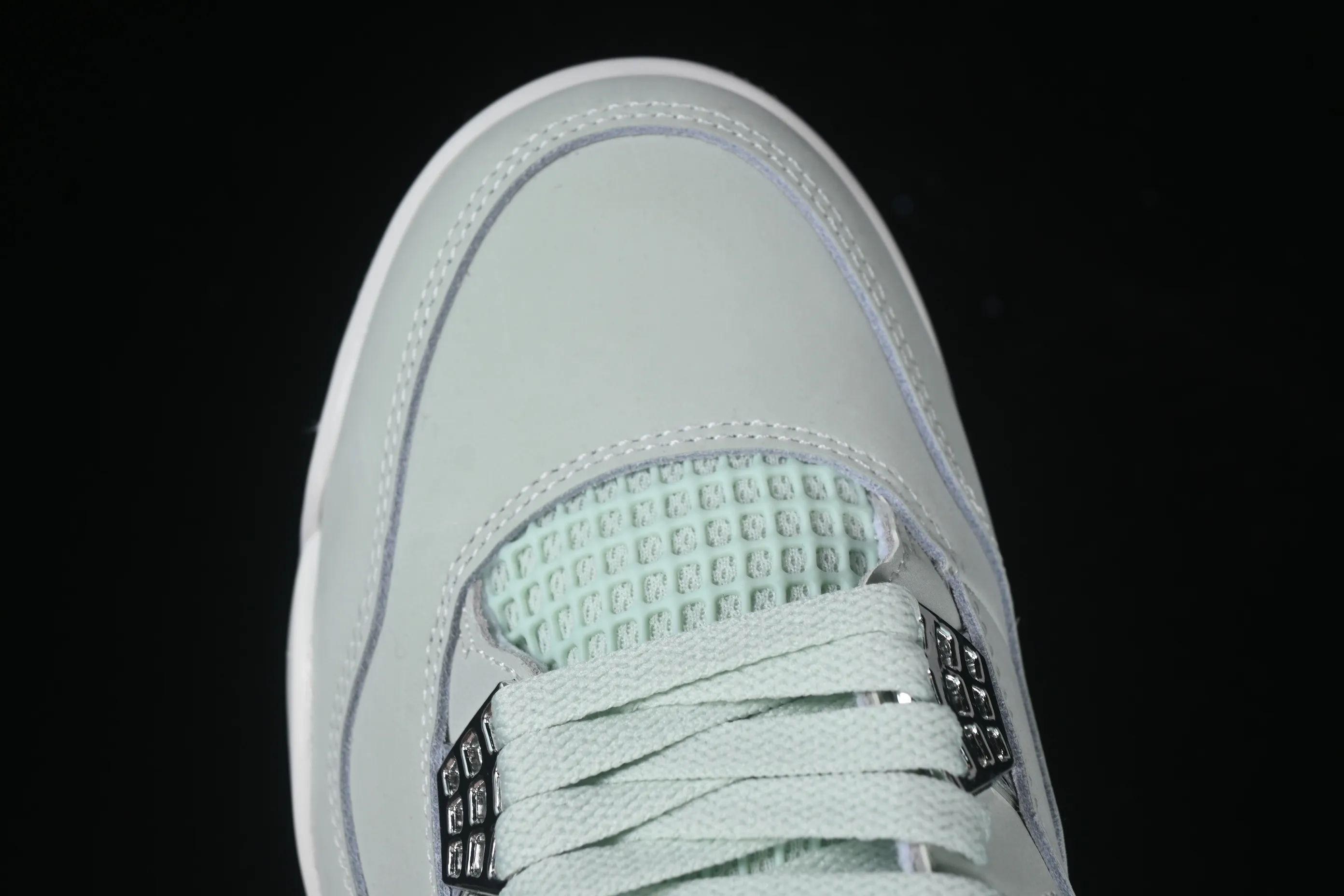 All categories Air Jordan Jordan series basketball shoes Air Jordan 4 Air Jordan 4 Retro "Abundance" AJ4 Joe 4 mint green HV0823-003